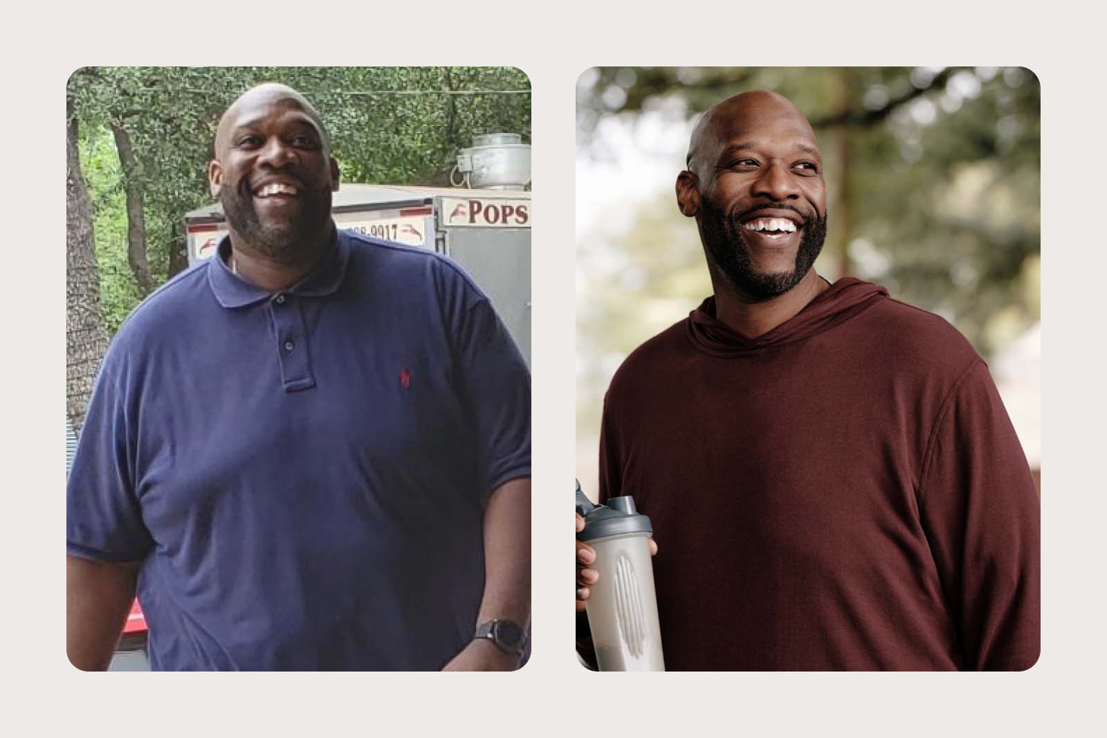 An image of Mike, bariatric patient