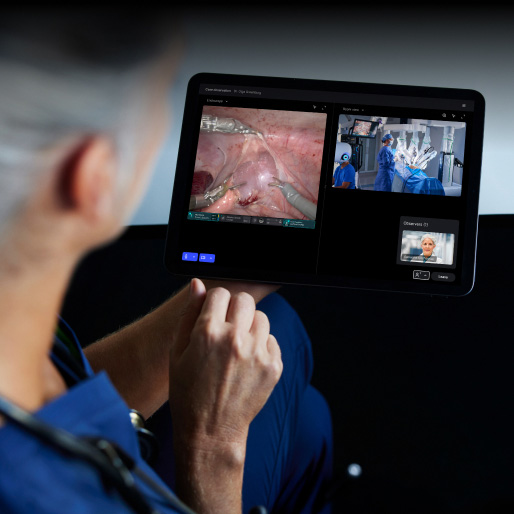 Connecting remotely to OR with da Vinci 5