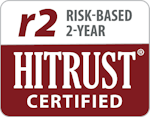 r2 Risk-Based 2-Year HITRUST Certified logo